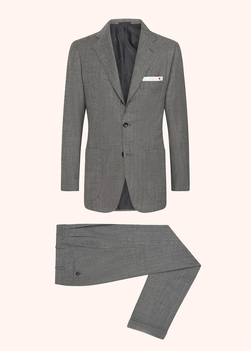 HERRINGBONE WOOL SUIT