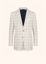 Kiton beige jacket for man, in cashmere 1