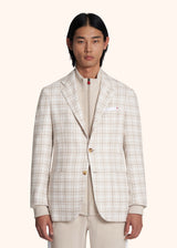 Kiton beige jacket for man, in cashmere 2