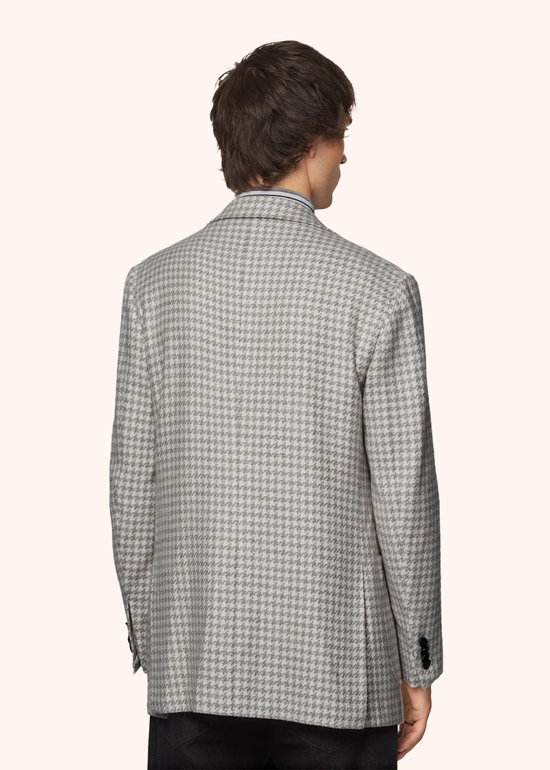 HOUNDSTOOTH CASHMERE BLAZER