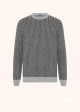 CASHMERE JUMPER WITH JACQUARD PATTERN