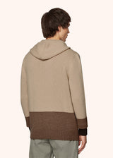 COLOUR BLOCK CASHMERE BOMBER JACKET