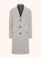 HOUNDSTOOTH CASHMERE BLEND COAT