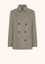 CASHMERE BLEND PEA COAT