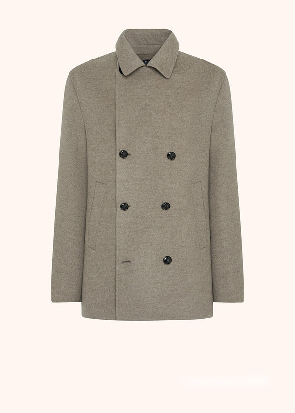 CASHMERE BLEND PEA COAT