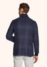 Kiton dark grey jacket for man, in cashmere 3
