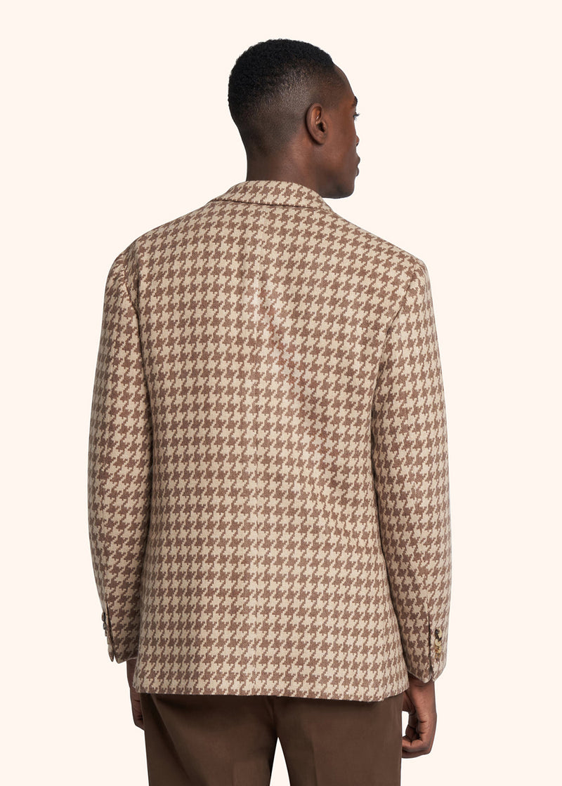 Kiton beige jacket for man, in cashmere 3