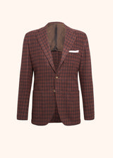 Kiton brown jacket for man, in cashmere 1