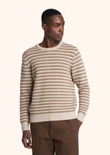 Kiton jersey roundneck for man, in cashmere 2
