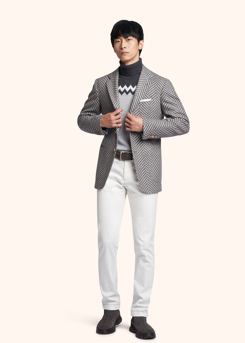 Kiton jersey for man, in cashmere 5