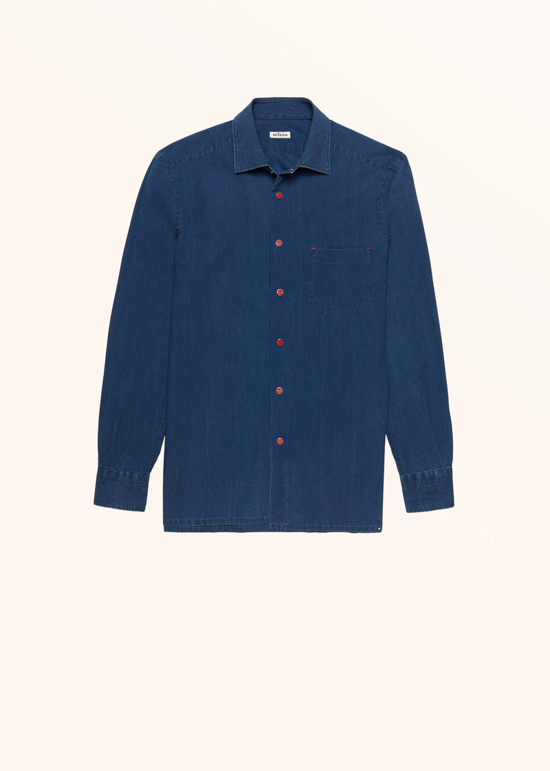 Kiton jeans nerano - shirt for man, in cotton 1