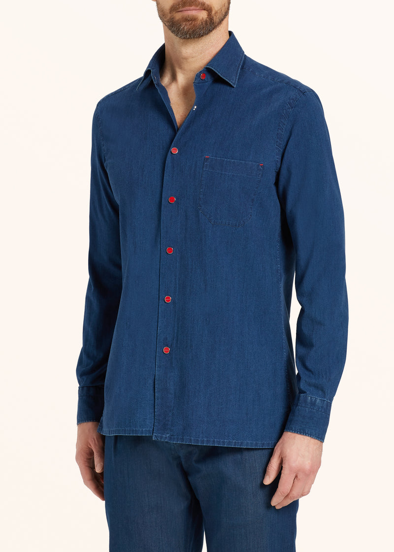 Kiton jeans nerano - shirt for man, in cotton 2