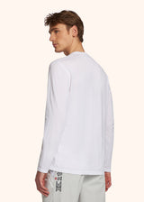 Kiton t-shirt l/s for man, in cotton 3