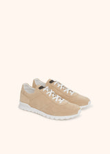 Kiton beige shoes for man, in calfskin 2